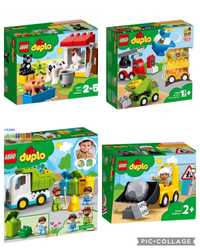 Lego Duplo камион рециклиране, превозни средства, булдозер, ферма