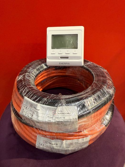 Теплый пол кабельный под кафель