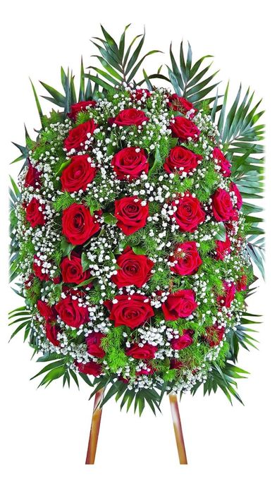 Доставка на цветя, венци и траурни стоки