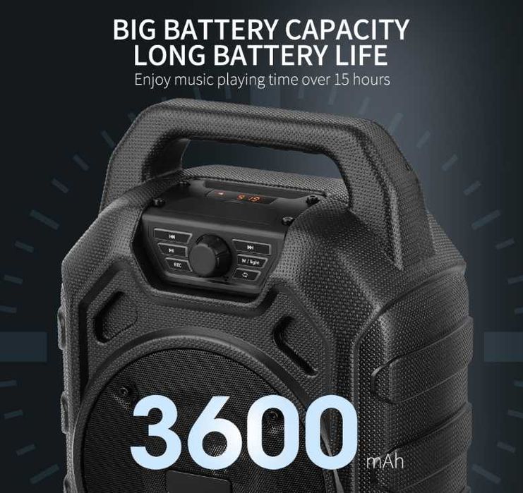 GSou М1  Колонка Громкоговоритель Караоке 20W громкий и чистый звук