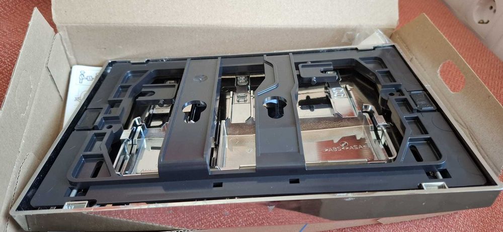 Clapeta de actionare rezervor WC incastrat Geberit Delta50, crom