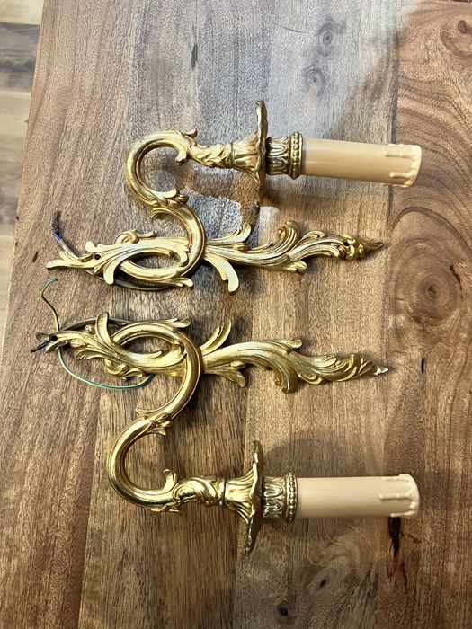 Aplice perete bronz pereche