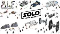 3 seturi Star Wars - Han Solo Movie - 75210 + 75209 + 75215