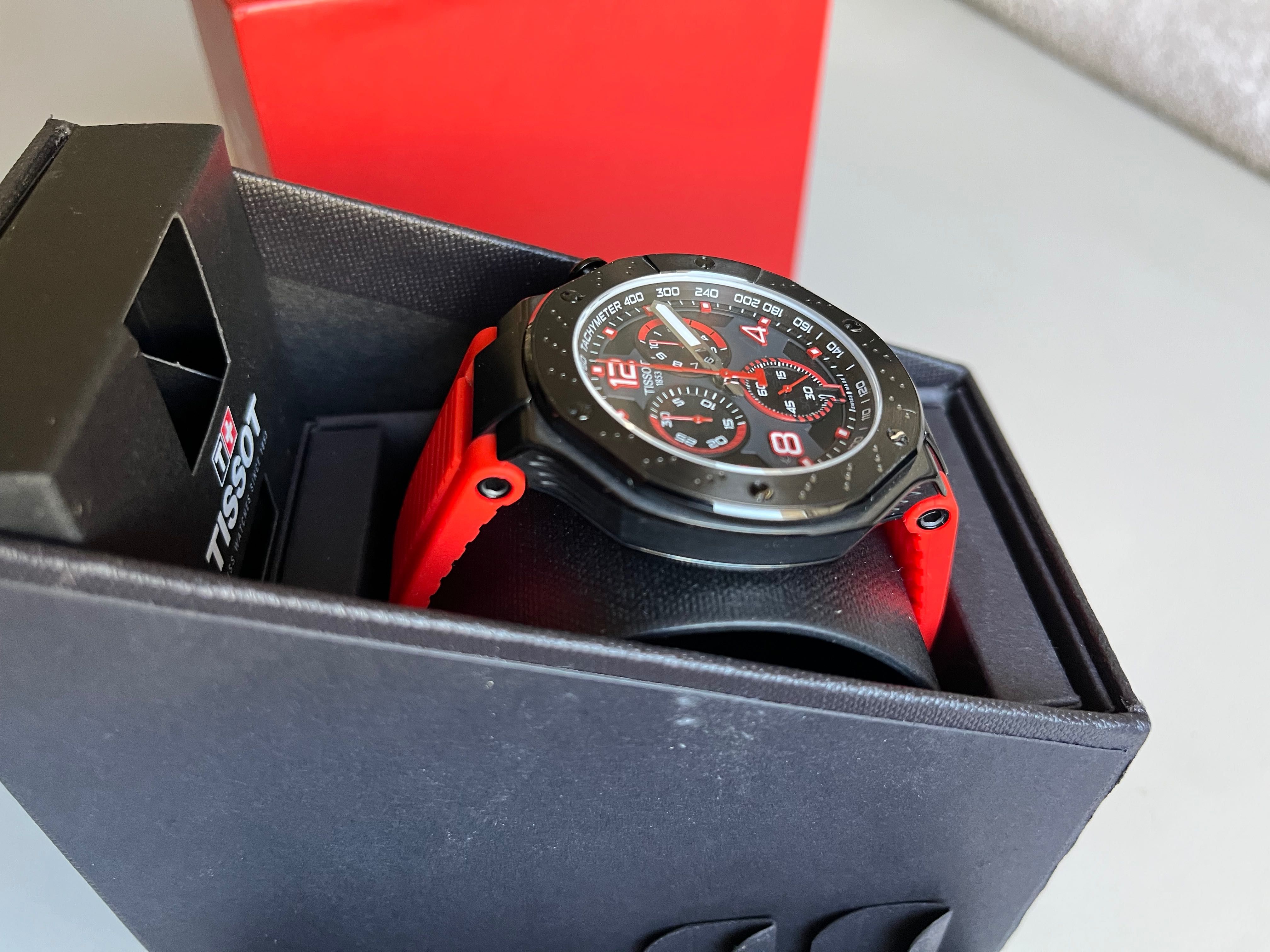 Ceas Tissot T-Race Quartz Chronograph Black & Red