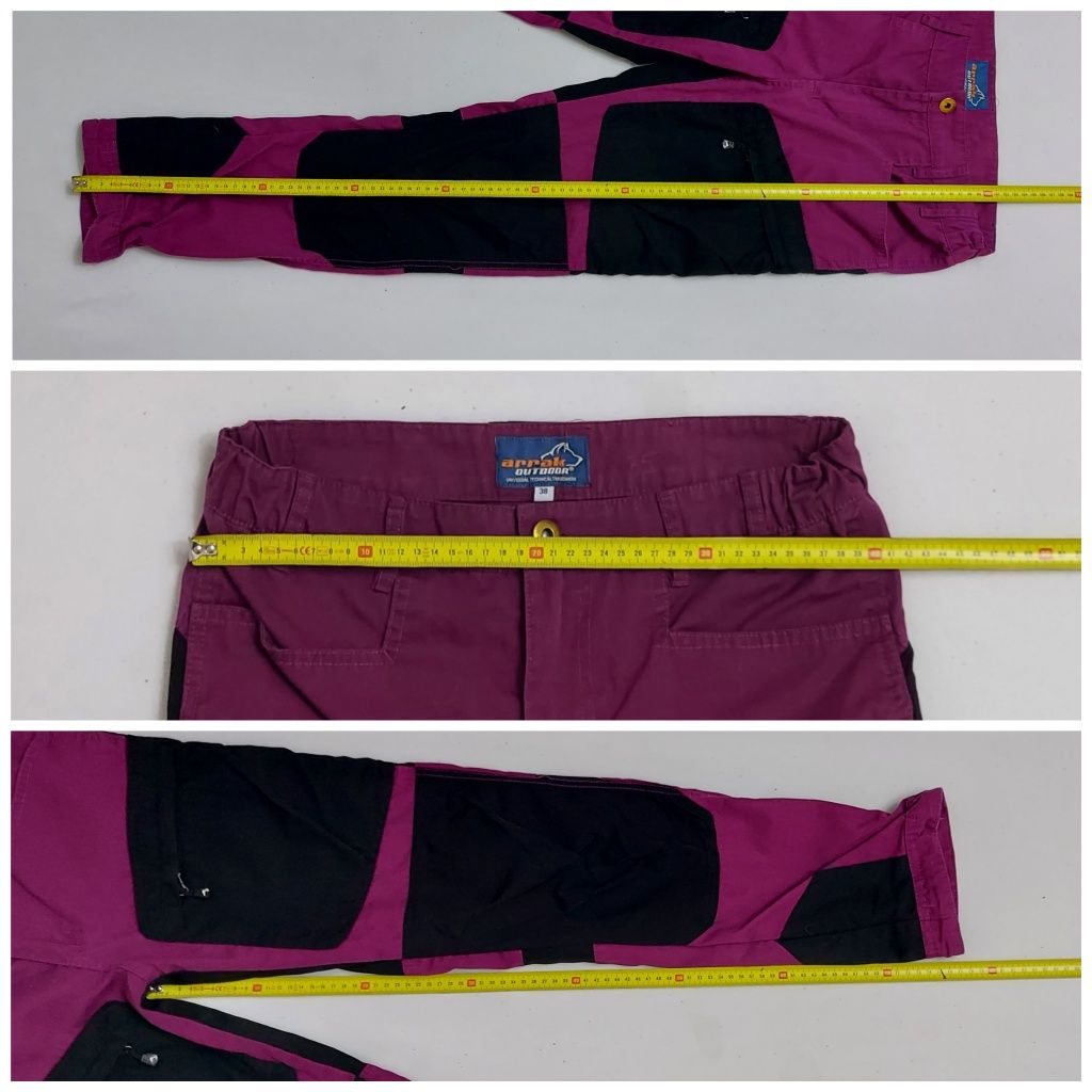 Pantaloni outdoor Arrak Active Stretch dame Fuchsia, nr 38, Fjallraven