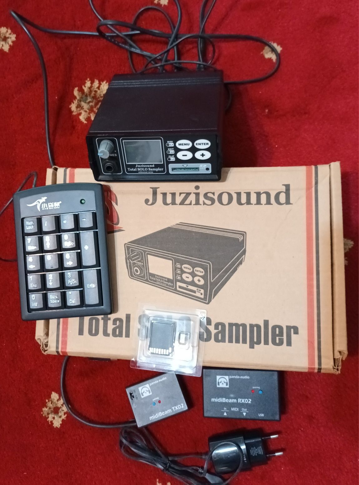 Orga KorgPA700 acordeon Hohner keyboard Korg RK 100S