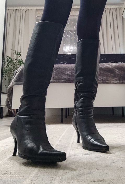 Сапоги женские в идеальном состоянии