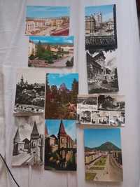 Lot 18 carti postale alb /negru si color