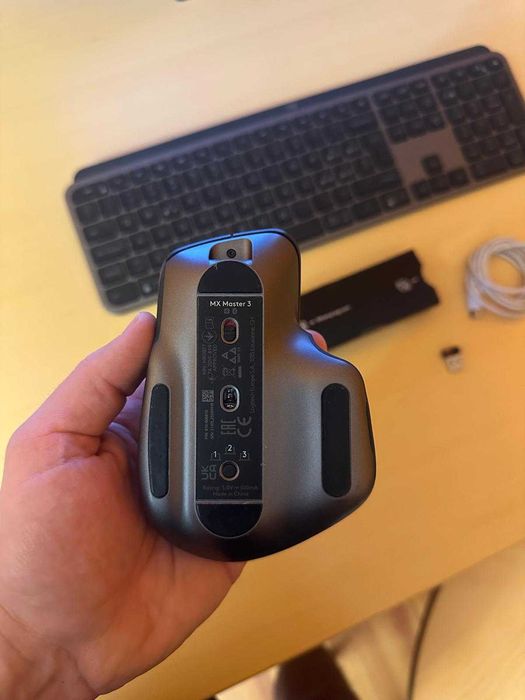 Kit Logitech MX Keys S Combo MX Keys S + MX Master 3S USB-C Graphite