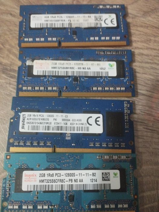 Оперативная память для ноутбука ddr3 8гб