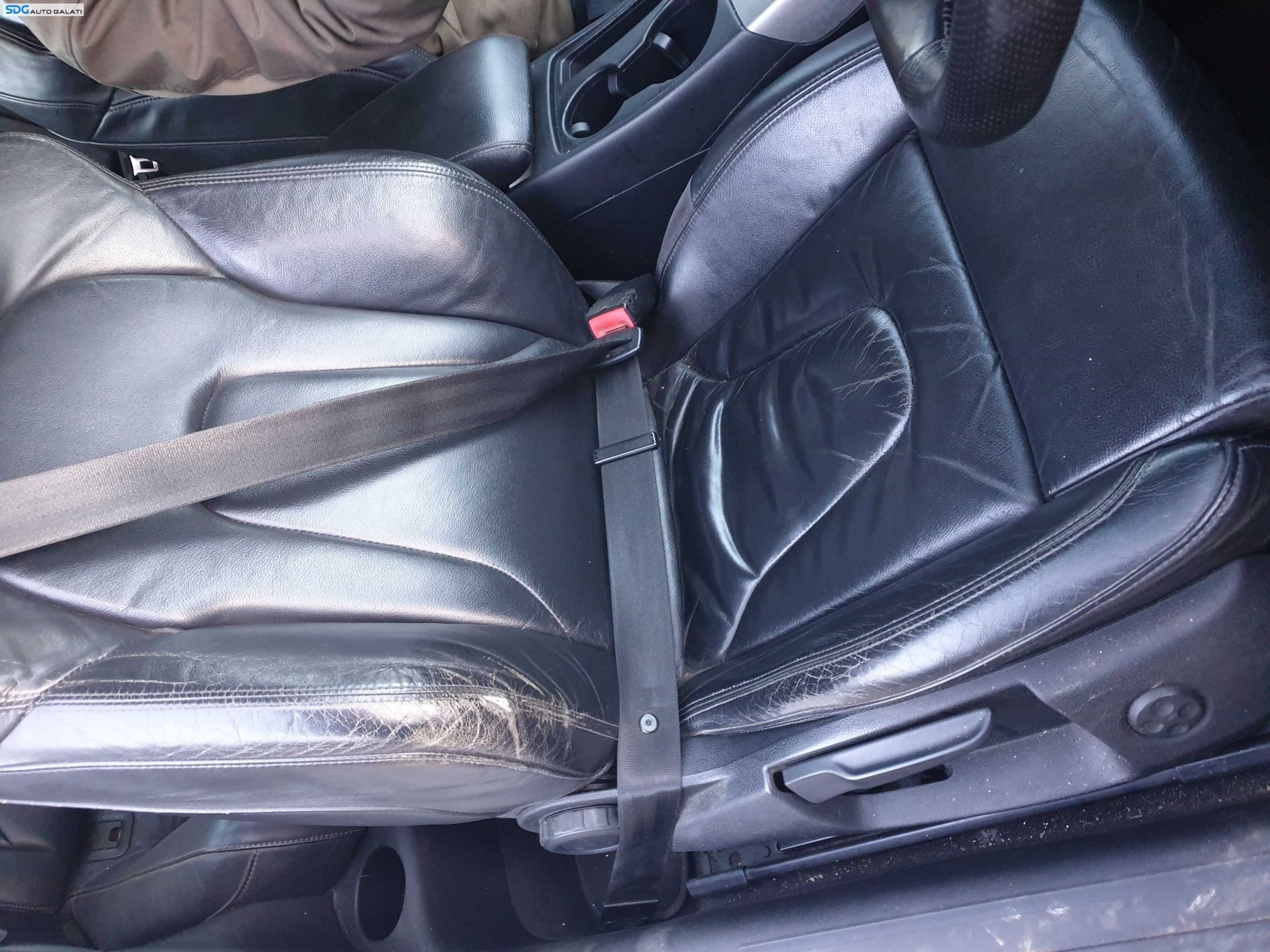 Interior Piele Neagra Fara Incalzire Scaune Fata Stanga Dreapta Bancheta Sezut cu Spatar Audi A5 Coupe 2008 - 2016 [K1472] [K1473] [K1474] [K1475]