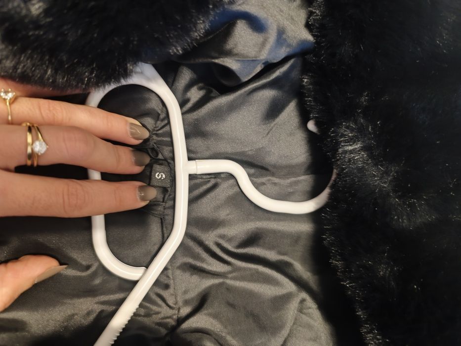 Geaca blana artificiala