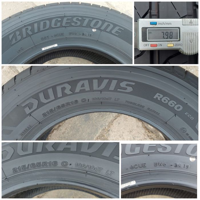 O bucată 215/65 R16C vară - una Bridgestone