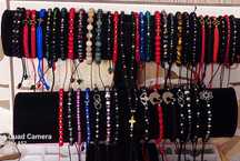 Bratari reglabile unisex cu bile și accesorii de aur!