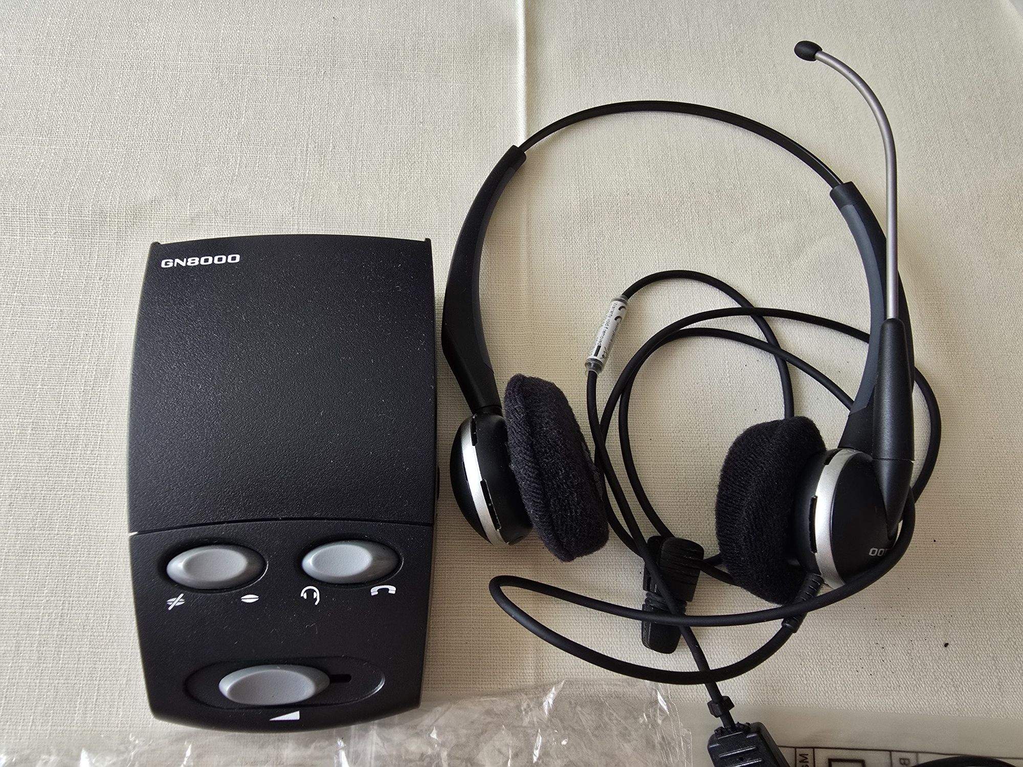 Jabra GN Netcom -căști conferința handsfree cu amplificator pt tel fix
