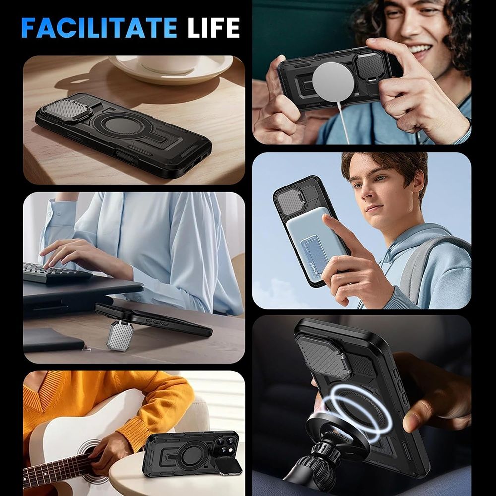 Samsung Galaxy S25 Ultra S25+ A56 A26 A16 / CamCover MagSafe кейс гръб