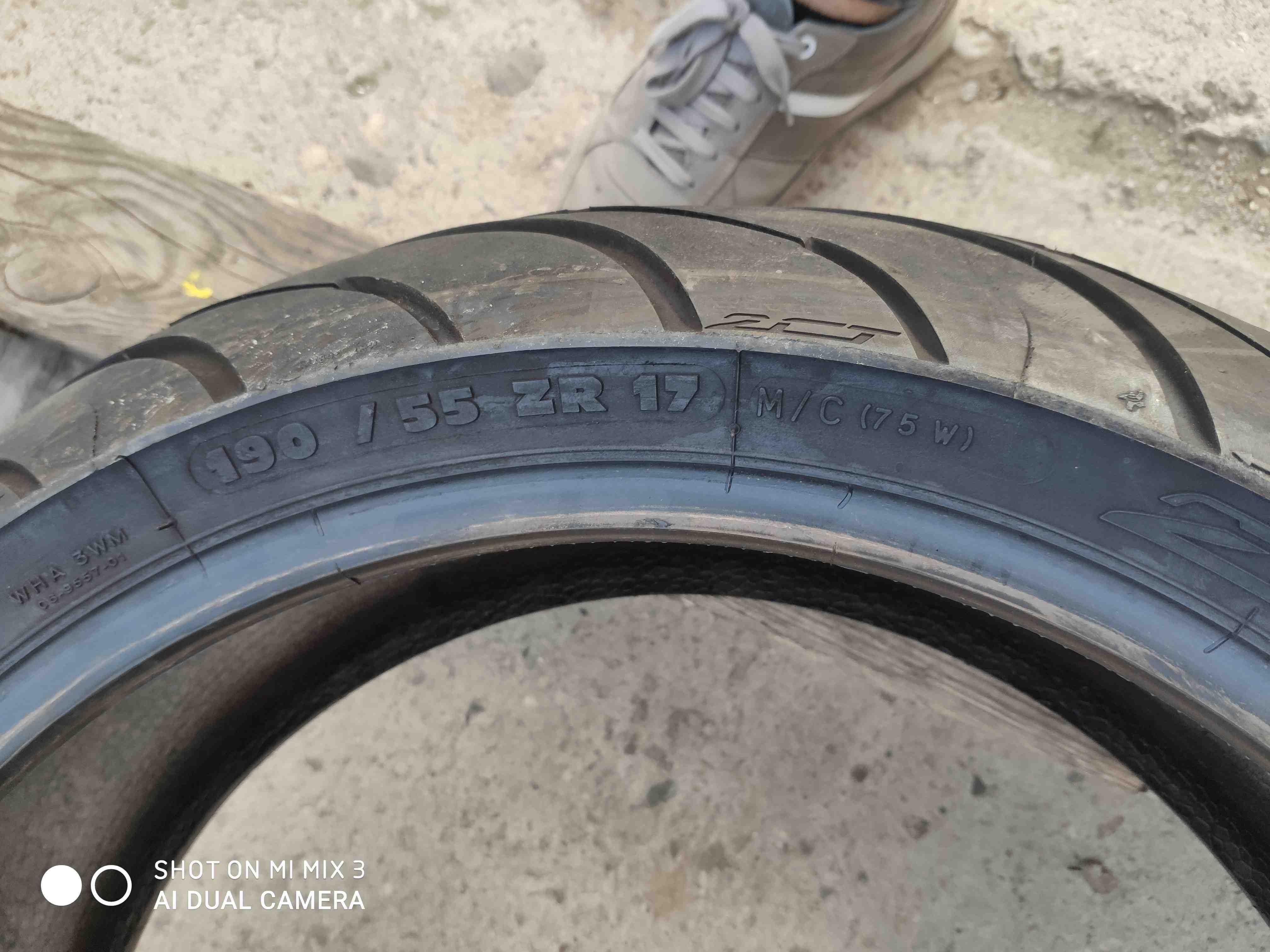 Anvelopa Vara 190/55 ZR17 MICHELIN Pilot Road 3 75W - (116)