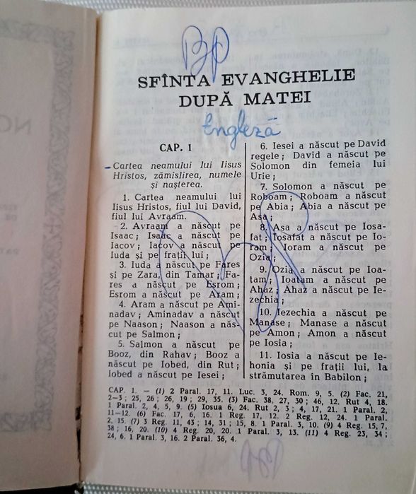 Noul Testament Cu Psalmii
