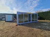 Vand container Modular Birou Vitrina Depozitare cafenea