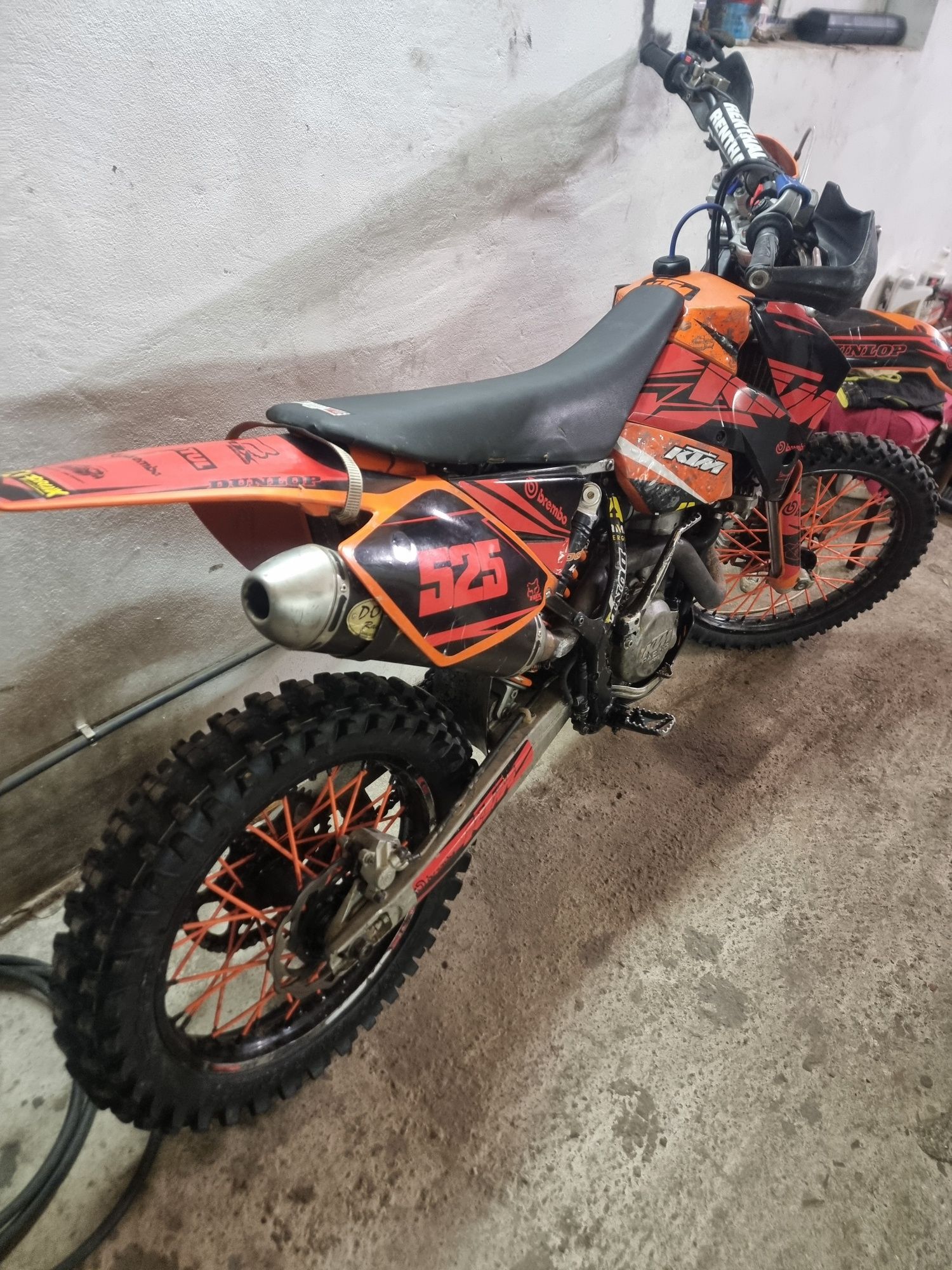 Vand ktm 525 exc 2007 DEFECT
