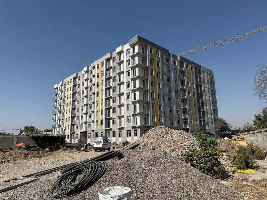 Однокомнатная квартира под ремонт, новостройка Яшнабад