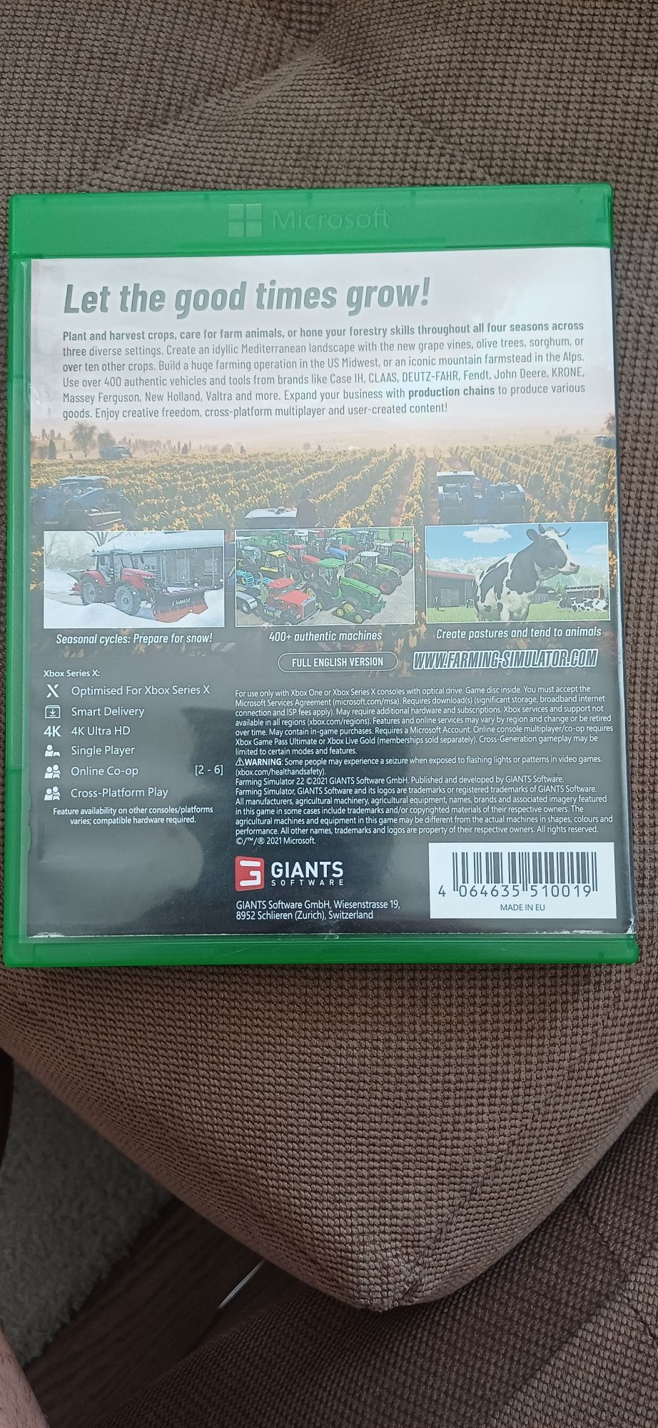 Farming simulator 22  x Box