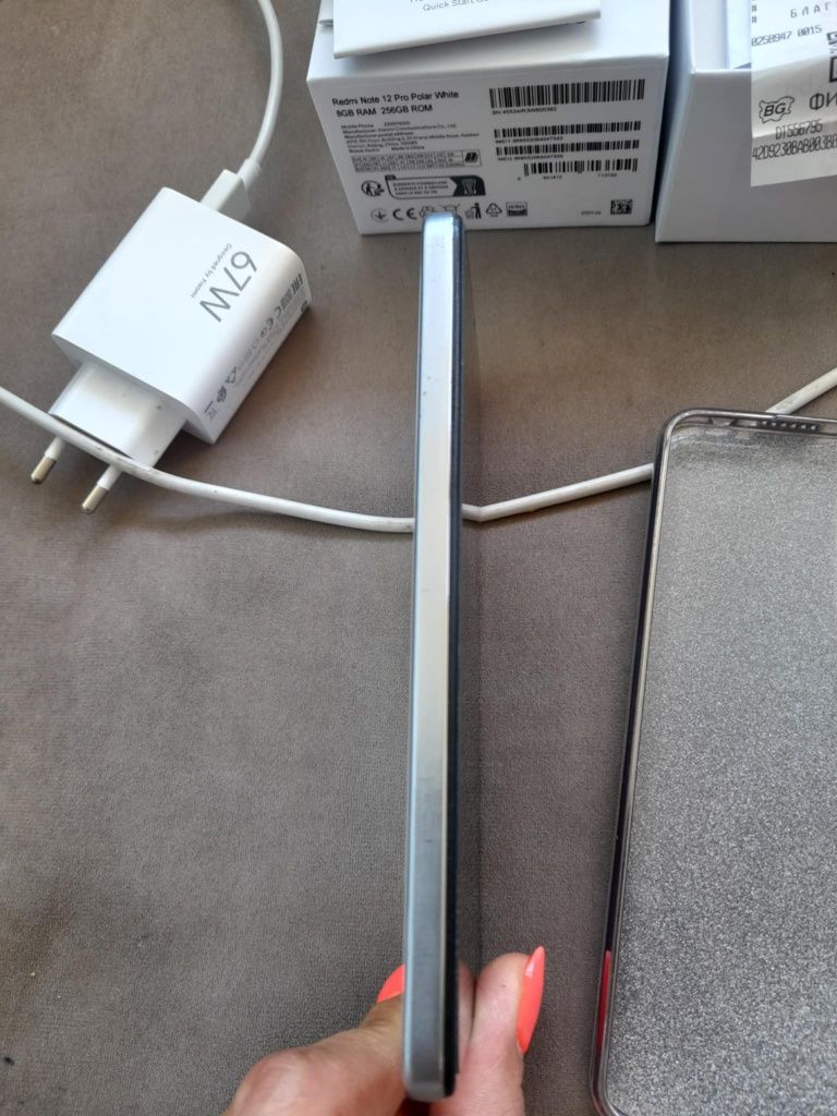 Redmi Note 12 Pro 4G Polar White 8 GB RAM  256GB RAM
