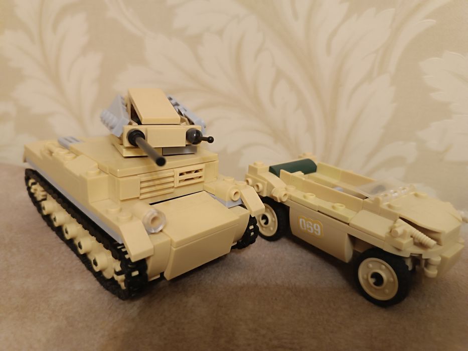 Конструкторы танк, машина