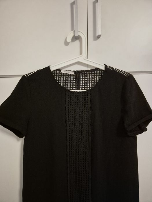 Rochie vara Office Promod cu inserție dantelă marime M - vezi detalii