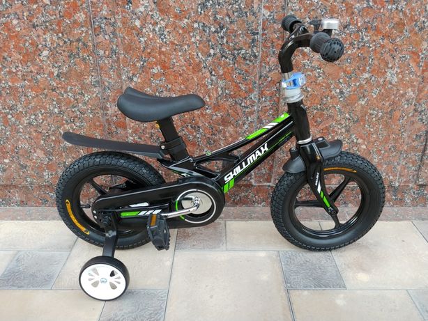 Новый детский велосипед Skillmax размер-12, рама магный. CLICK, PAYme