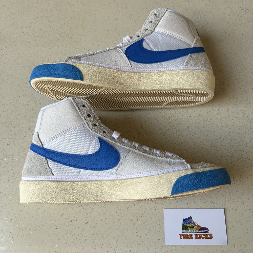 Nike Blazer Mid 77 Remastered Photo Blue 40.5  & 45