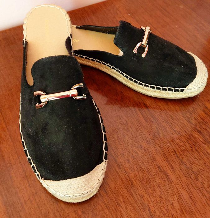Espadrile negre dama