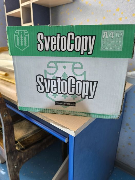 Продам бумагу А4 ( 4 шт)
