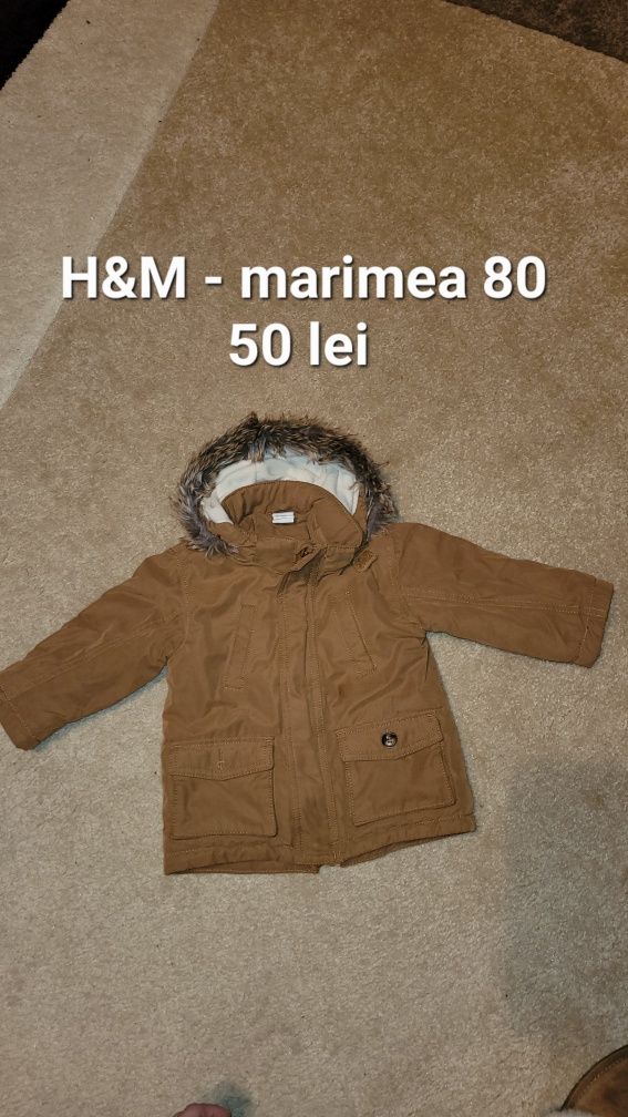 Geaca H&M marimea 80