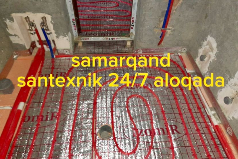 Santexnik xizmati 24-7 aloqada