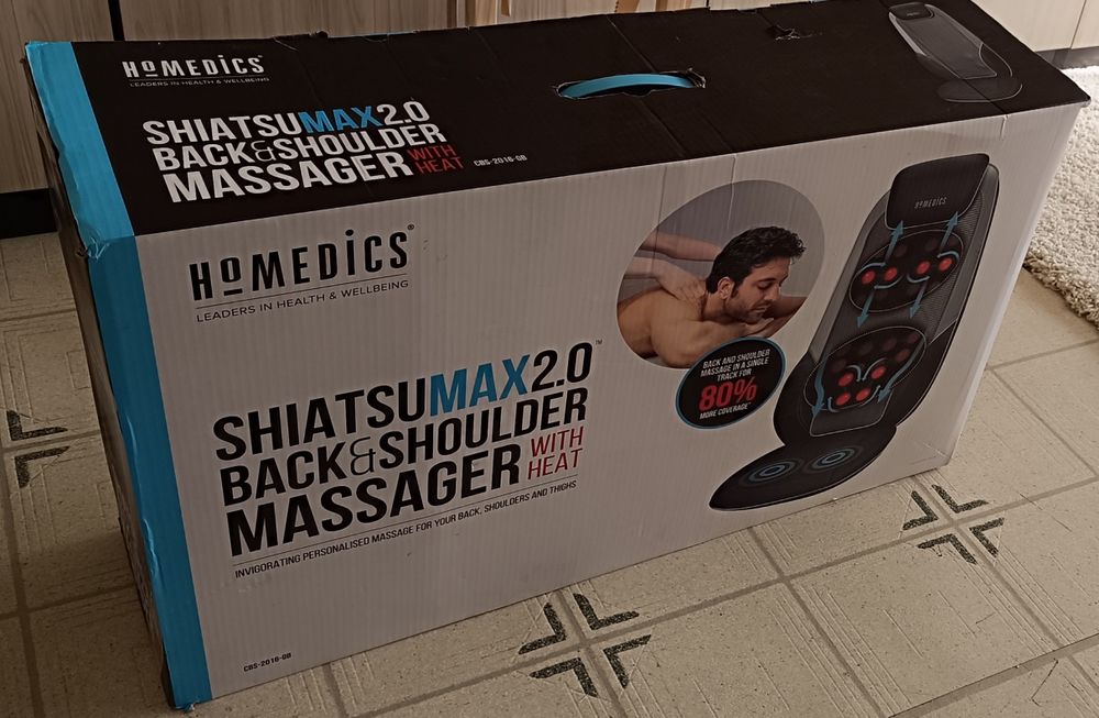 Масажираща седалка Home Medics   Shiatsu Max 2.0