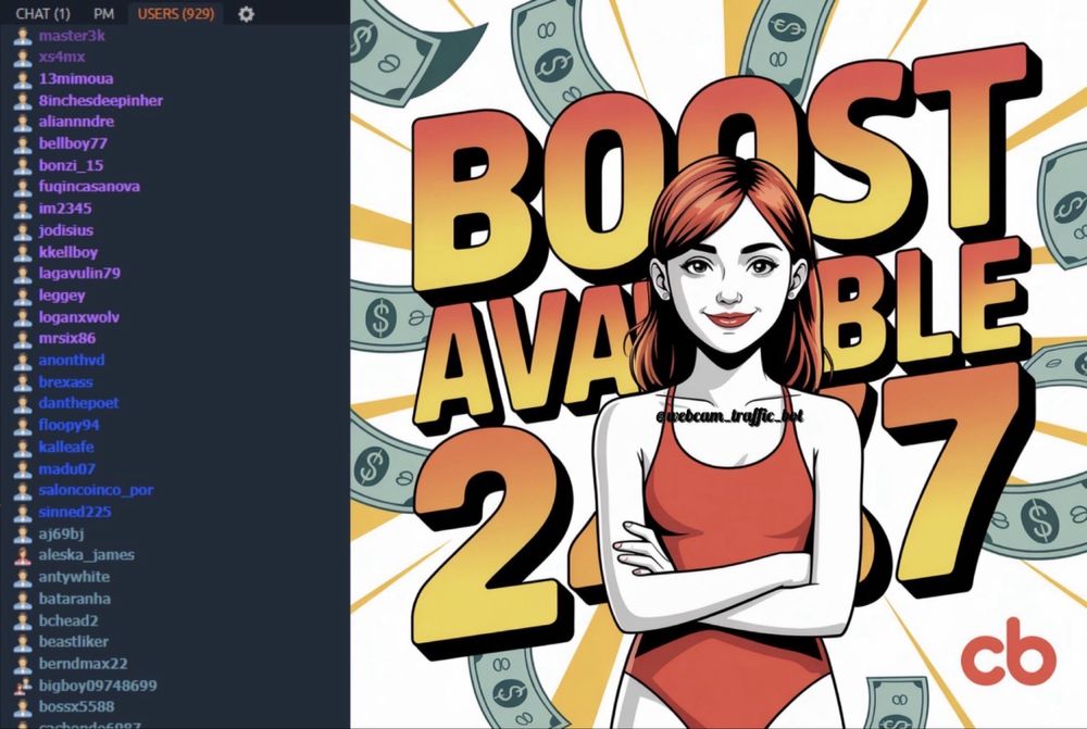 Promovare Trafic Chaturbate,MyFreeCams