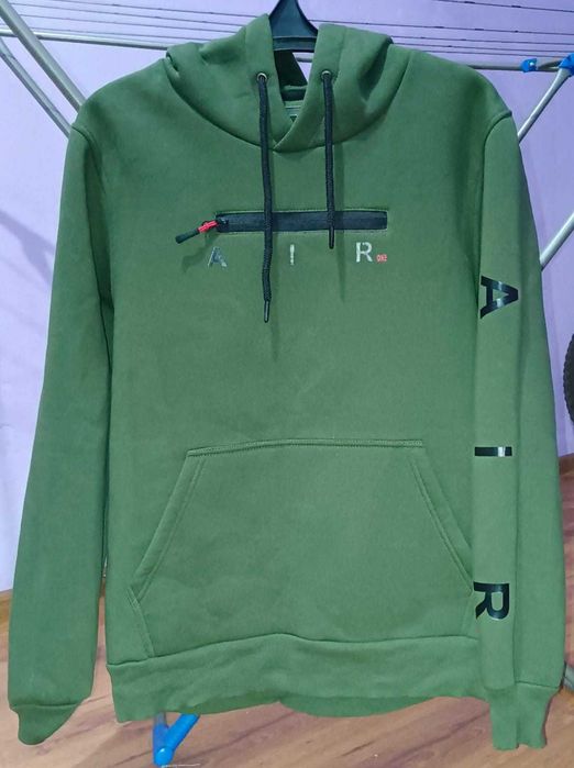 худи спортивное air one с начёсом коллекция Осень-зима 2025