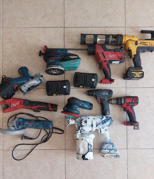 Unelte construcții DEWALT, MILWAUKEE, BOSCH