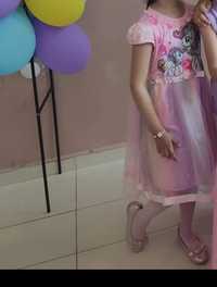 Детска рокля ,без забележки с наметало
