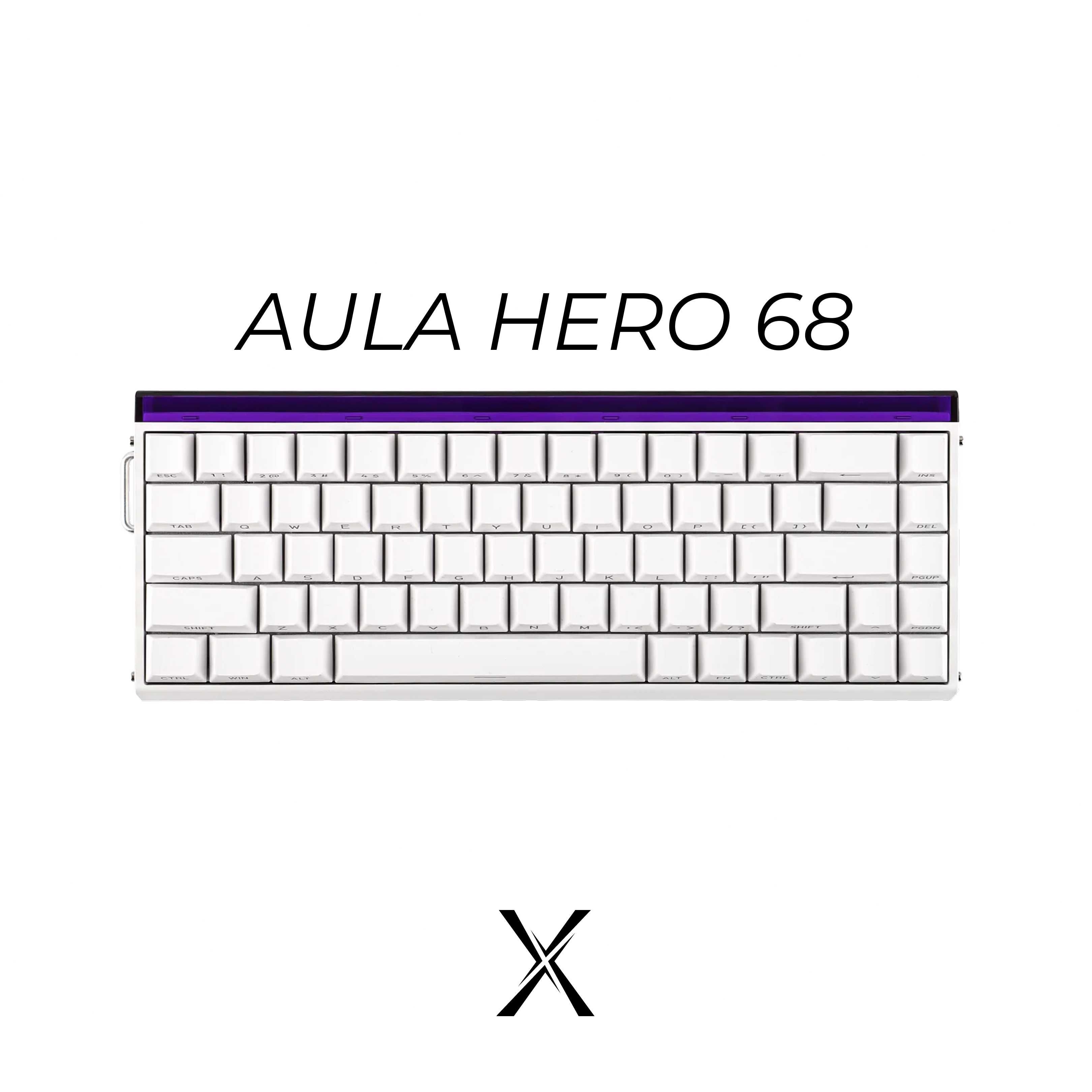 Игровая магнитная клавиатура AULA HERO 68 HE