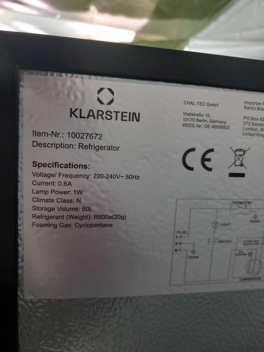 OFERTA Frigider pentru bauturi 60 L