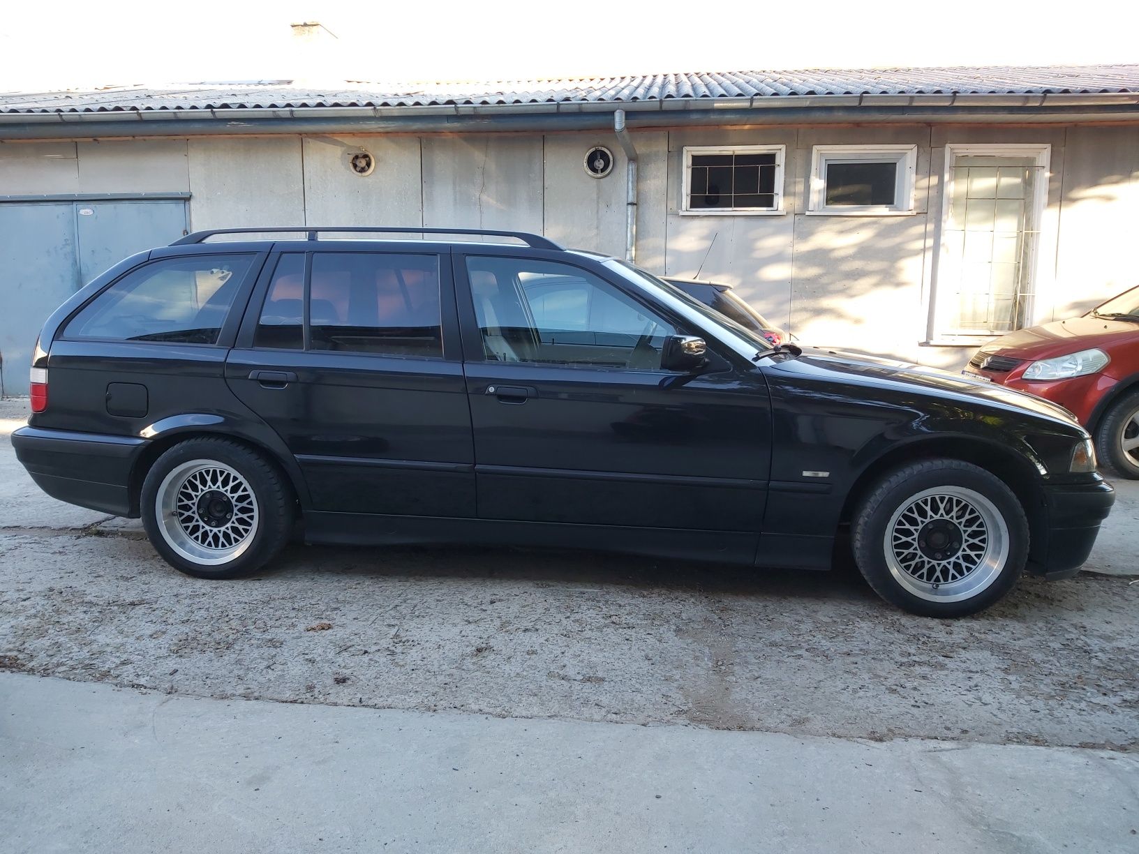 Ретро джанти 15" BCW style 5 ET5 с гуми, за BMW E36, с голям борд