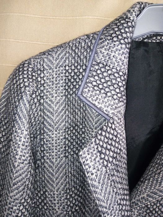 Sacou damă cu nuanțe de gri, captusit,  nou, masura 40