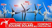 Turbina Eoliana Eoliene 200w 300w 500w 1kw 2kw 3kw 4kw 5kw