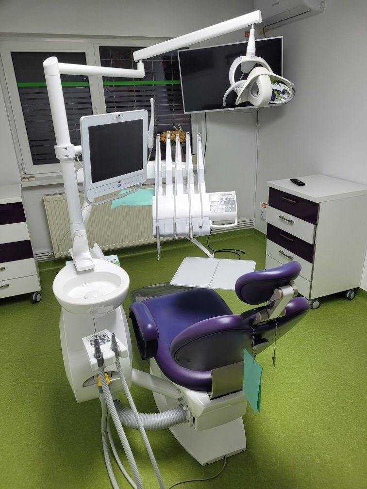 Unit dentar stomatologic scaun stomatologic Chirana aspiratie chirurgi