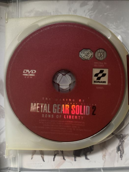 Metal Gear Solid 2 Sons of Liberty Playstation 2 PS2
