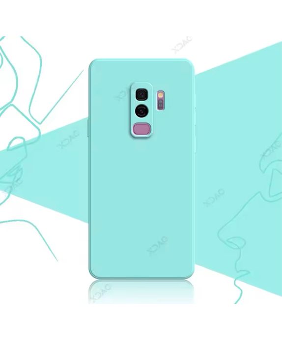 Husa Soft TPU Alcantara Inauntru Colorata - Samsung S8 S9 S10 Plus