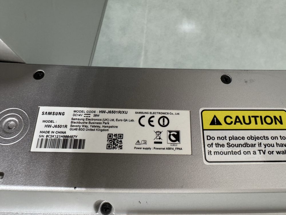Саундбар - Samsung PS-WJ6501R / CAM3