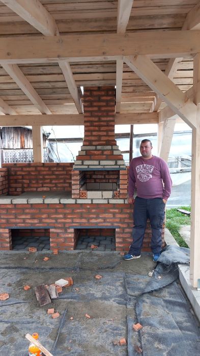 Fac grătare din cărămidă aparentă diferite modele și dimensiune